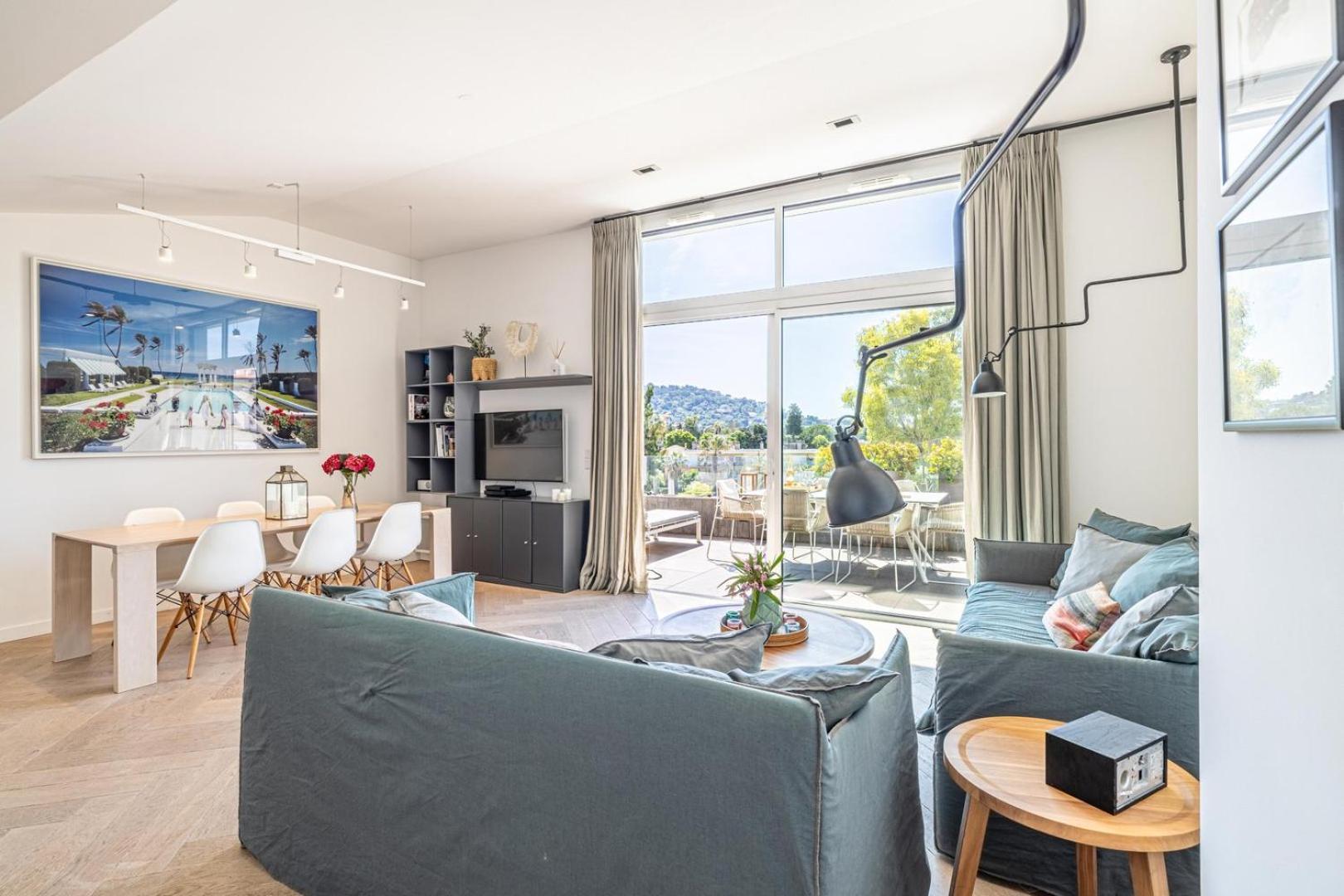 Le Boreal Penthouse Avec Terrasse Et Vue Panoramique Spectaculaire Sur La Ville * Cannes
